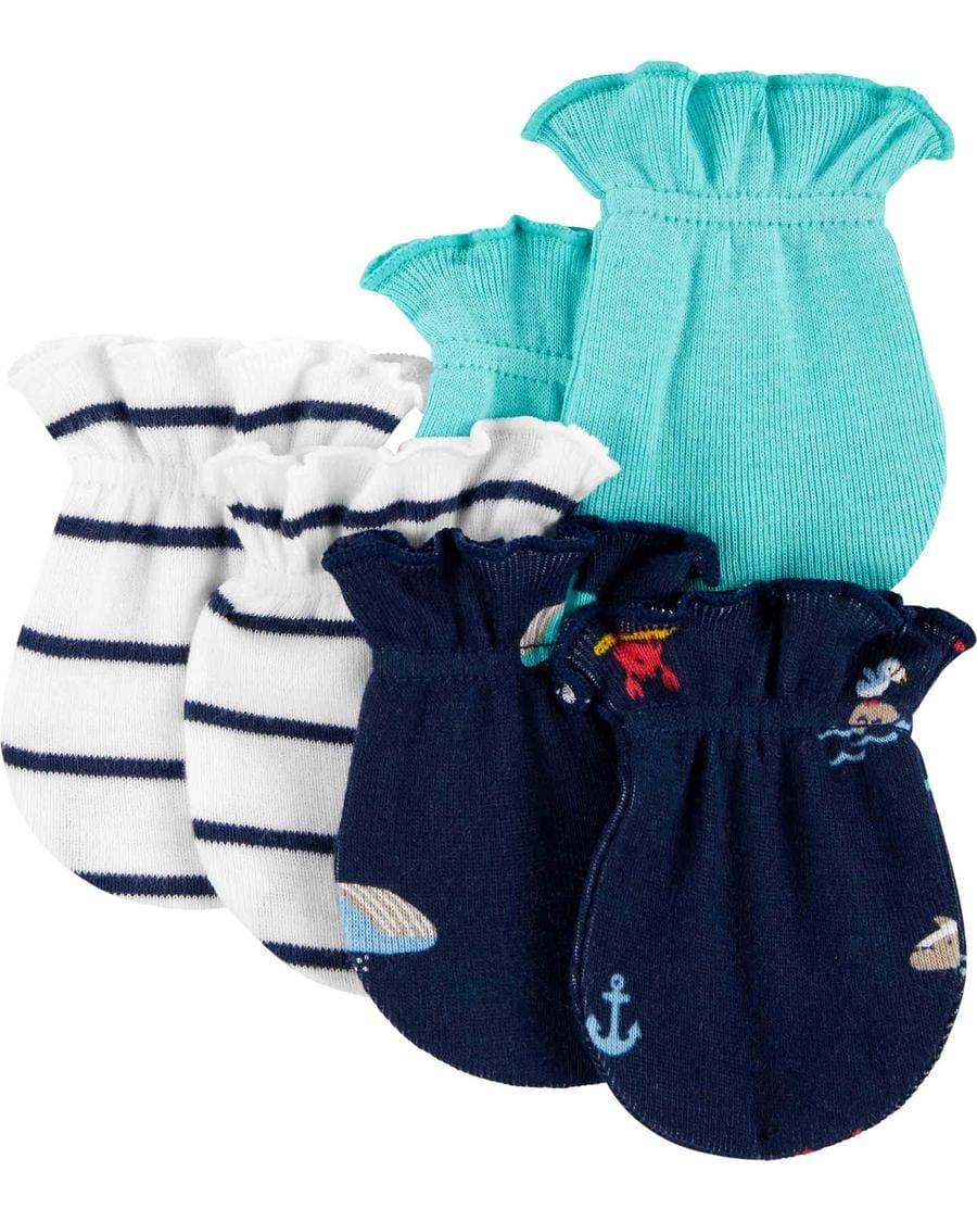 Erkek Bebek Eldiven 3'lü Paket 194133024269 | Carter’s